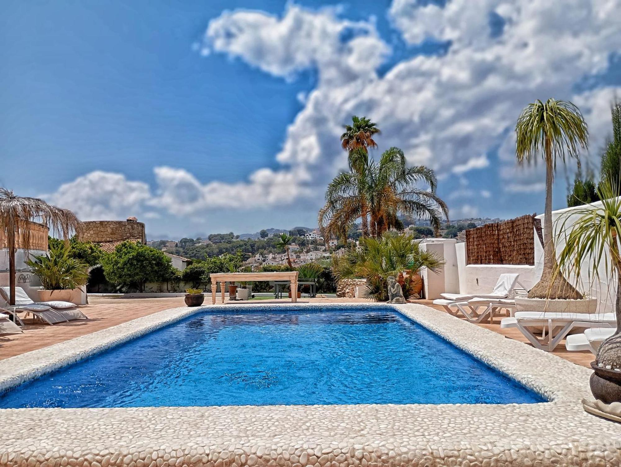 Villa Caseta Blanca De Moraira Exterior foto